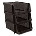 BIN,STACK,OPEN LID,3PK,BK