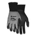 GLOVES,FOAM,MD,12PR,GY/BK