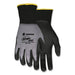 GLOVES,FOAM,XL,12PR,BK/GY