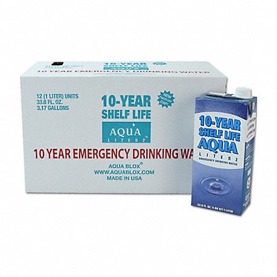 Emergency Water and Food Rations
