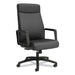 CHAIR,MNGR,LEATHER,BK