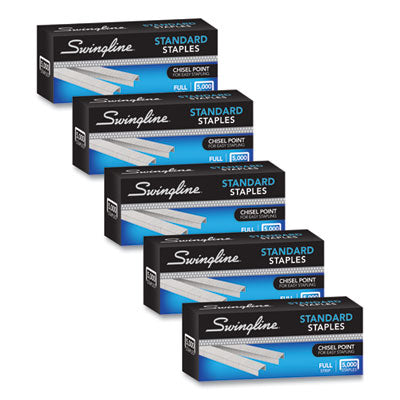 STAPLES,STANDARD,5PK/BX