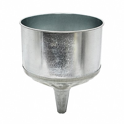 Funnel Galvanized 8 qt. Cap.