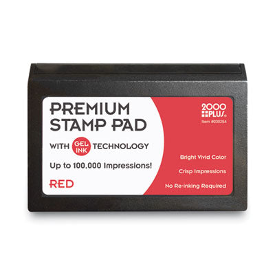 PAD,STAMP GEL #1,RD