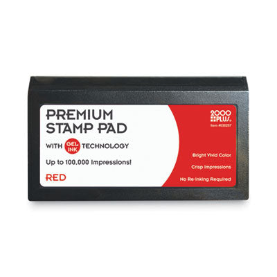 PAD,STAMP,GEL #2,RD