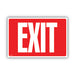 SIGN,GLOW IN DARK EXIT,WH