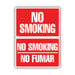 SIGN,NO SMOKING/NO FUMAR