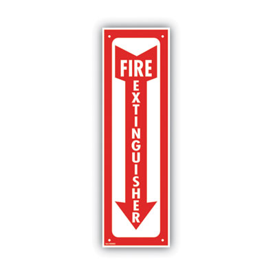 SIGN,FIRE EXTINGUISHER,WH