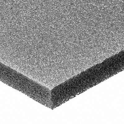 Polyethylene Sheet L 24 in Gray