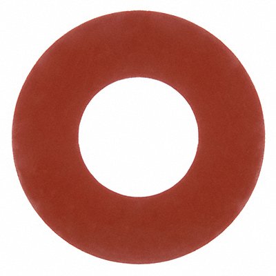 Silicone Ring Outside Dia 4 1/2 in Red