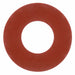 Silicone Ring Outside Dia 4 1/2 in Red