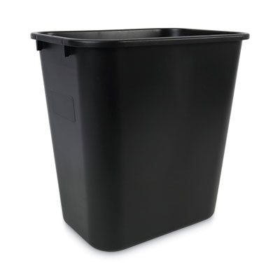 WASTEBASKET,28 QT,BK