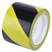 Floor Tape Black/Yellow 3 inx54 ft Roll