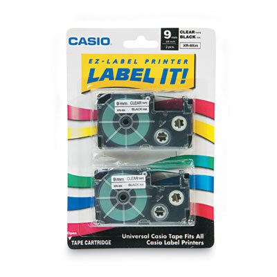 CASSETTE,2/PK,BK ON CLR