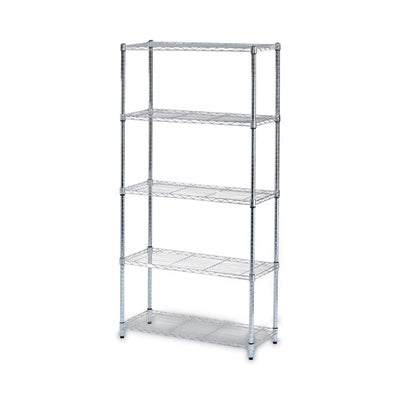 SHELVING,WIRE,5S,36X14,SV