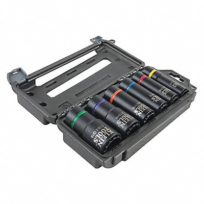 Impact Socket Set 6-Piece 2-In-1