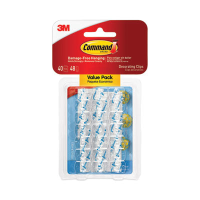 HOOK,COMMAND,40/PK,CLEAR