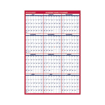 CALENDAR,XL ERASABLE,RD