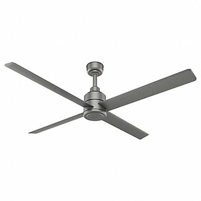 Commercial Ceiling Fan 6ft Silver 120VAC