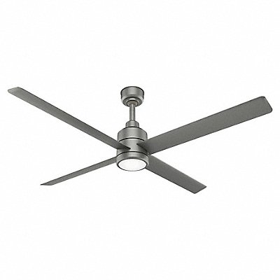 Commercial Ceiling Fan 6ft Silver 120VAC