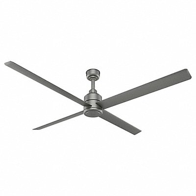 Commercial Ceiling Fan 8ft Silver 120VAC