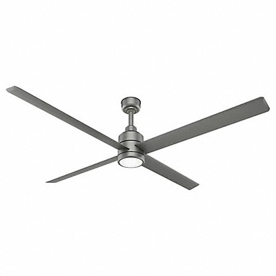 Commercial Ceiling Fan 8ft Silver 120VAC