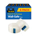 TAPE,WALL SAFE,6/PK,ROLLS