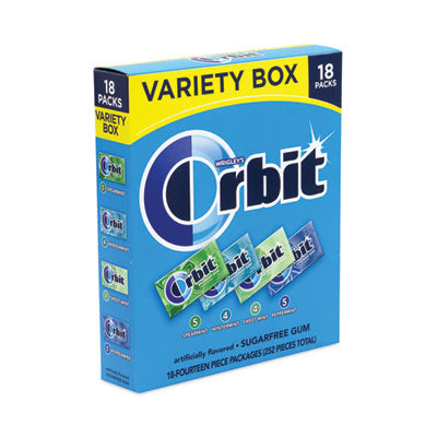 FOOD,GUM,MINT,VRTY,18CT