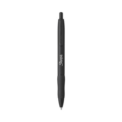 PEN,SGEL BLACK METAL,4PK