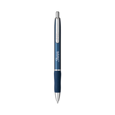 PEN,SGEL BLUE METAL,4/PK