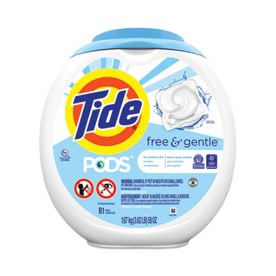 DETERGENT,PODS,FREE,81CT