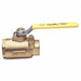 Bronze Ball Valve Inline FNPT 1/4 in