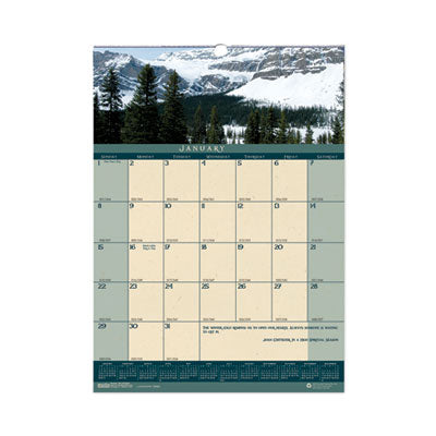 CALENDAR,MNTHLY WALL,LNDS