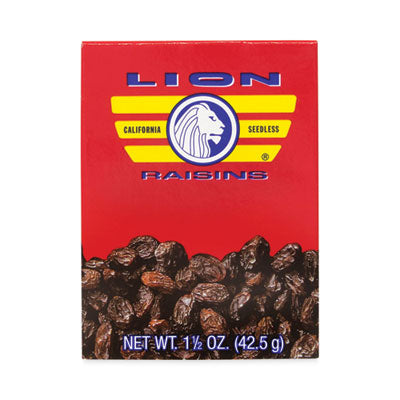 FOOD,RAISINS,LION,6PK