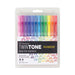 MARKER,TWINTONE,12PK,AST