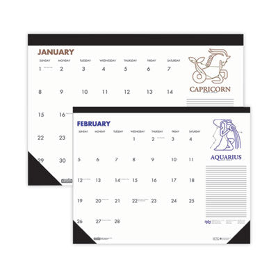 CALENDAR,ZODIAC DESK S,WH