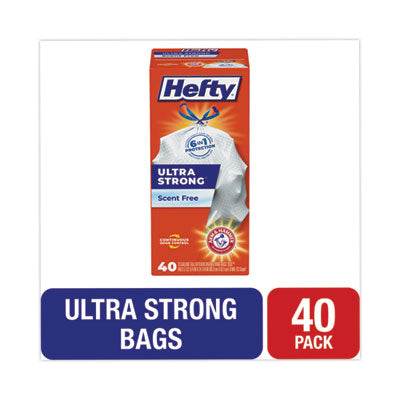 BAG,HEFTY ULT,13GAL,TL,WH