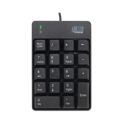 KEYPAD,18 KEY NUMERIC,BK