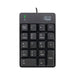 KEYPAD,18 KEY NUMERIC,BK