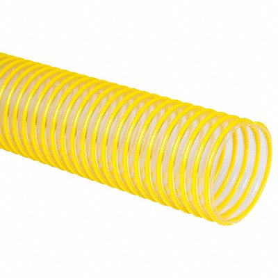 Ducting Hose 50 ft L Clear/Yellow