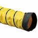 Ducting Hose 15 ft L Black/Yellow