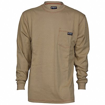 K3893 FR Long Sleeve Shirt Tan S Regular