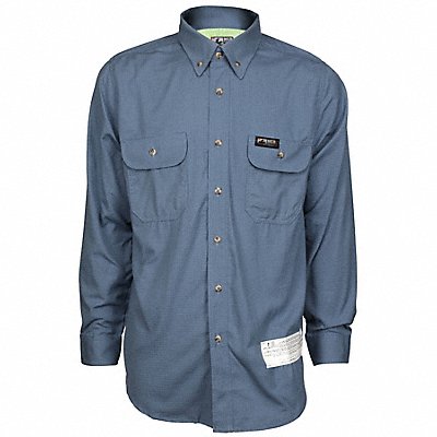 FR L Sleeve Shirt M Blue 2XL Regular