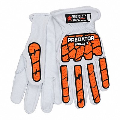 Cut/Impact Resistant Glove A9 M White PR