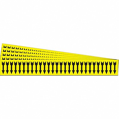 Pipe Marker Adhesive Black (Arrow) PK5