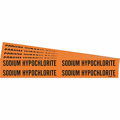 Pipe Marker Sodium Hypochlorite PK5