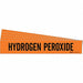 Pipe Marker Black Hydrogen Peroxide PK5