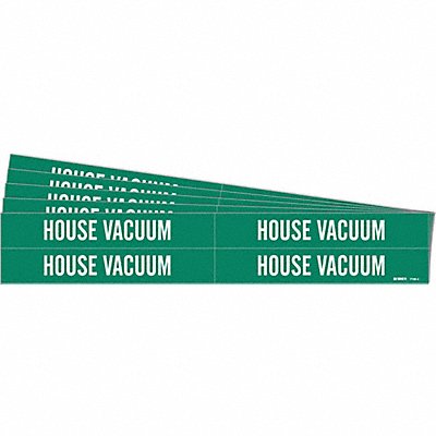 Pipe Marker White House Vacuum PK5