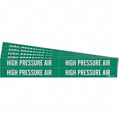 Pipe Marker White High Pressure Air PK5