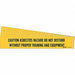 Pipe Marker Caution Asbestos Hazard PK5